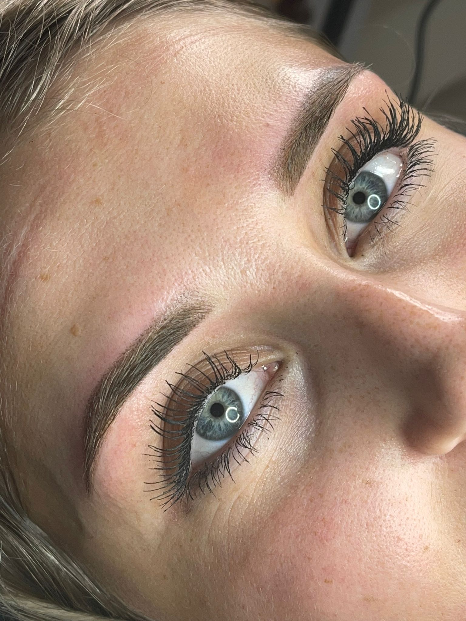 Wimpernkranzverdichtung permanent